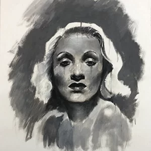 Marlene Dietrich Canvas